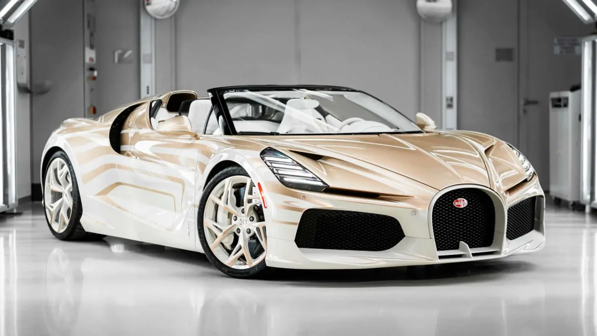 Bugatti W16 Mistral La Perle Rare : Chef-d'œuvre Unique - Bugatti W16 Mistral