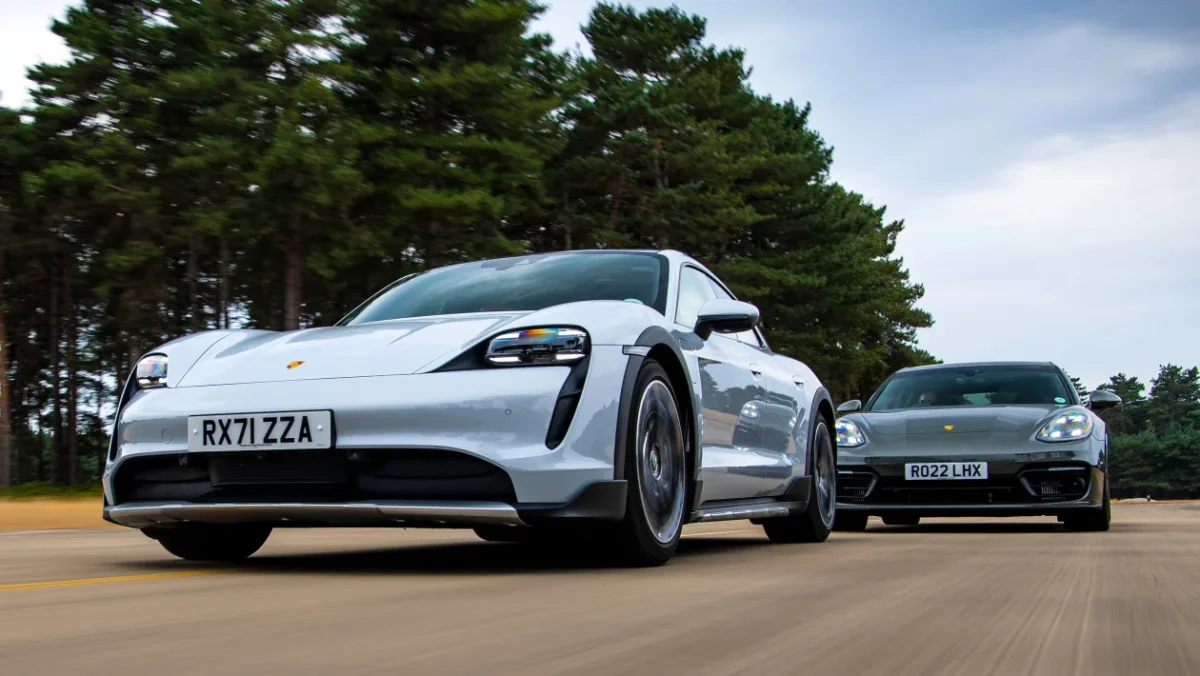 Fusion possible : Porsche Taycan et Panamera unifiées - Porsche Taycan
