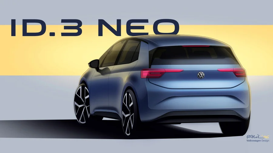 Volkswagen ID. 3 Neo : Premières photos et nouveau nom - Volkswagen ID. 3 Neo