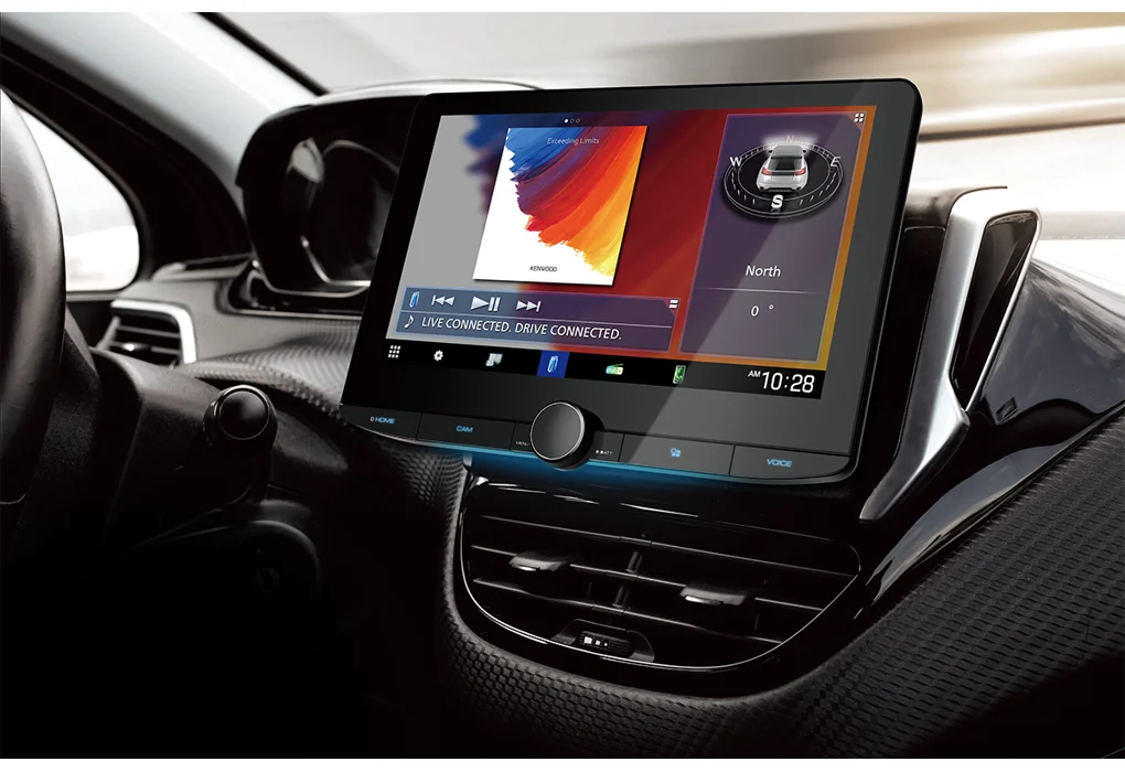 Kenwood lance un autoradio à écran modulable - Kenwood