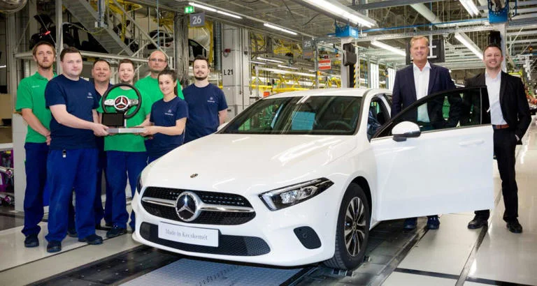 Mercedes Classe A : Production transférée en Hongrie pour optimiser - Mercedes Classe A