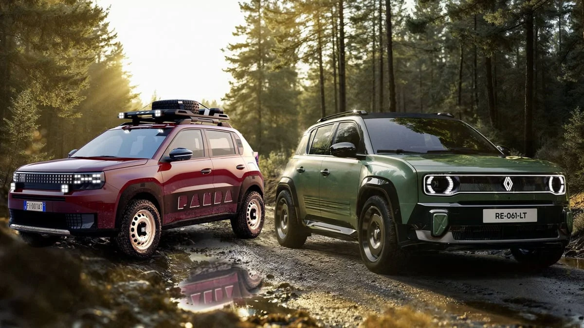 Renault R4 Savane vs Fiat Grande Panda 4x4 : petit duel tout-terrain - Renault R4 Savane