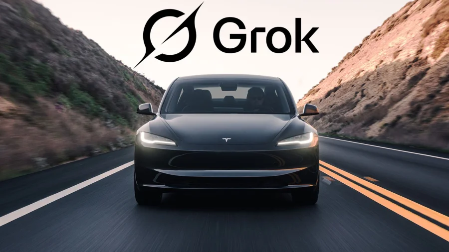 Tesla : Grok débarque en France pour discuter et vous guider - Tesla