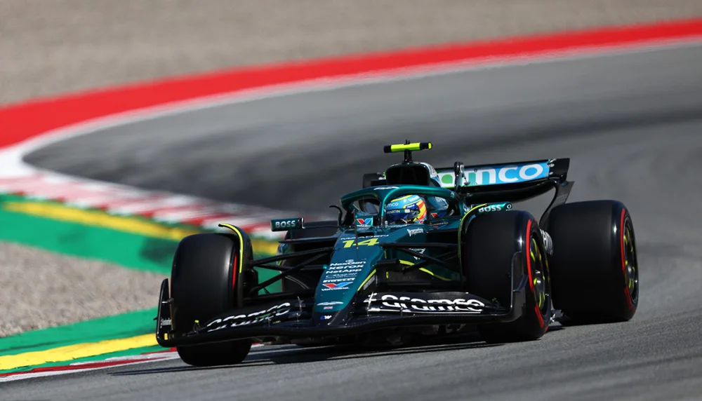 F1 : Alonso célèbre l'événement à Barcelone - F1