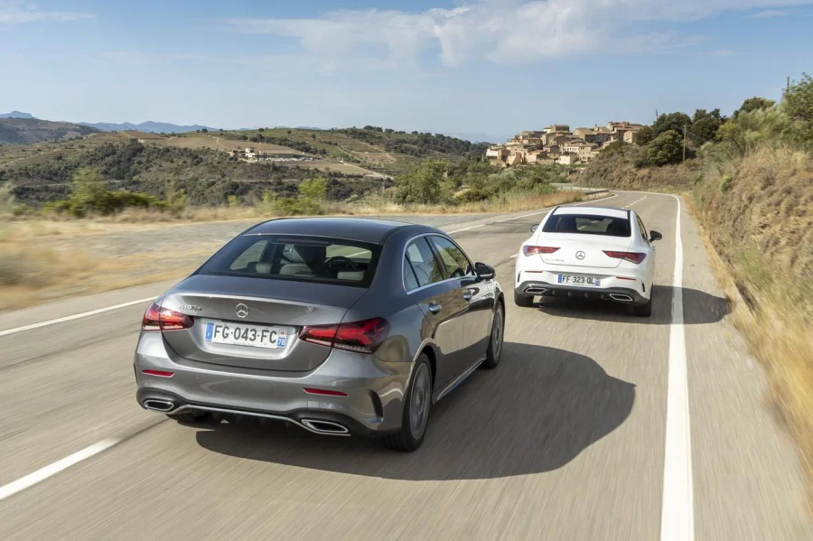 Mercedes Classe A Berline et CLA Coupé : Comparaison - Mercedes Classe A Berline