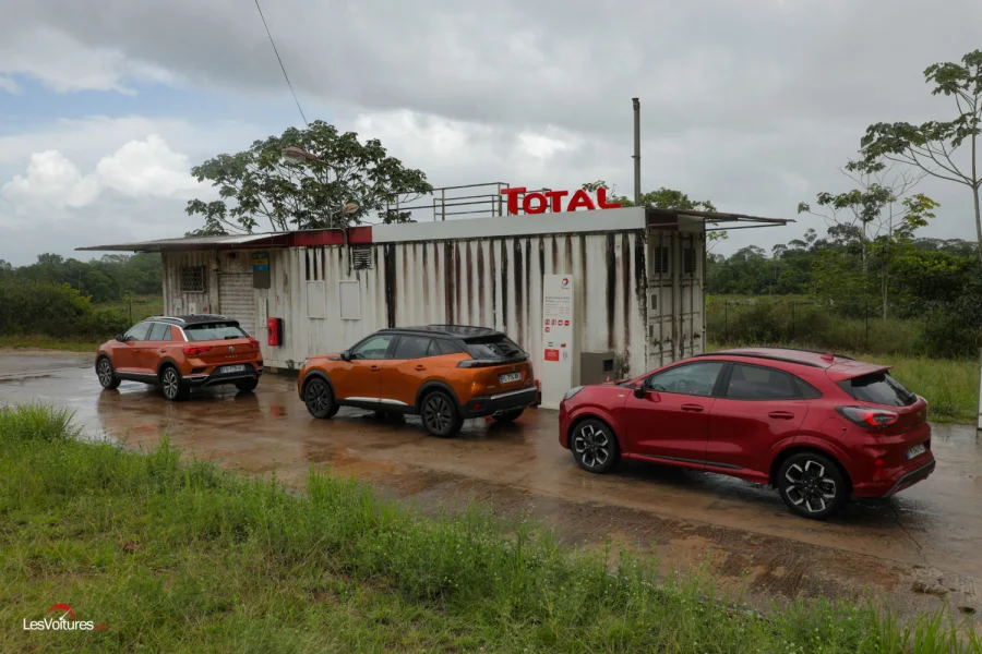 Peugeot 2008, Ford Puma, VW T-Roc : Aventure en Guyane - Peugeot 2008