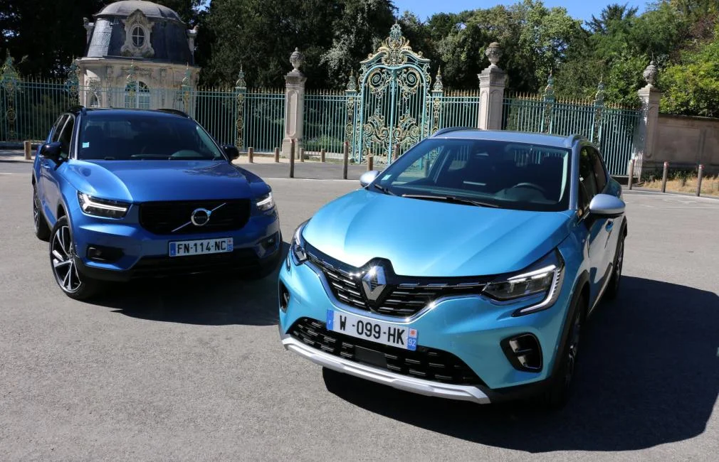 Renault Captur vs Volvo XC40 : Choix des SUV hybrides PHEV - SUV hybride rechargeable