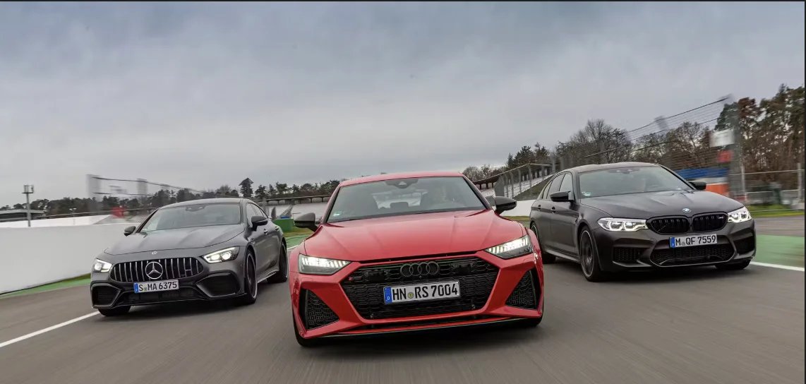 Audi RS7 Sportback, AMG E 63 S, M5 Compétition : Duel de Titans - Audi RS7 Sportback