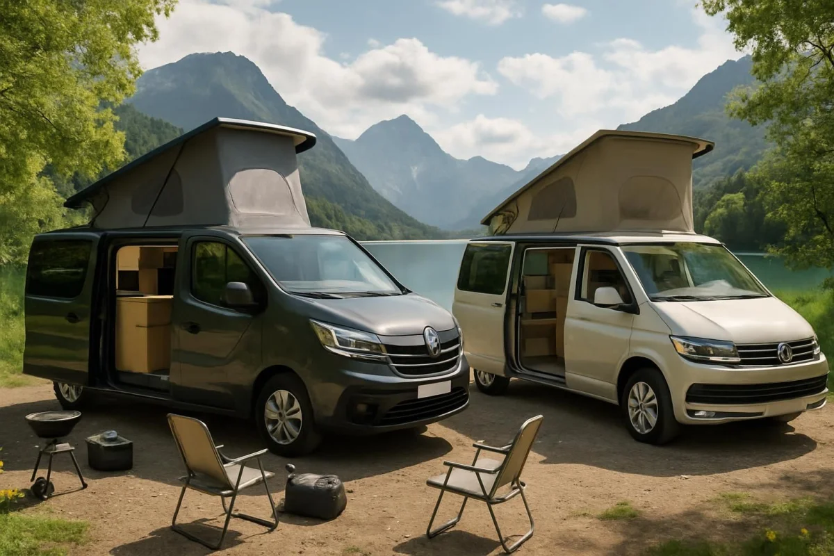 Renault Trafic SpaceNomad vs VW California : Le Meilleur Van Vacances - vans aménagés