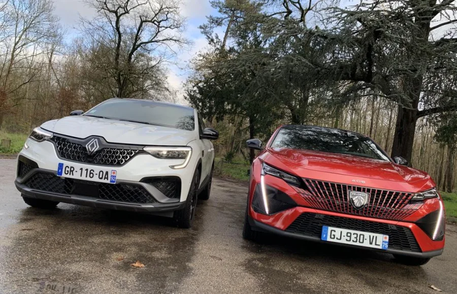 Peugeot 408 vs Renault Arkana : Un duel de styles - Peugeot 408
