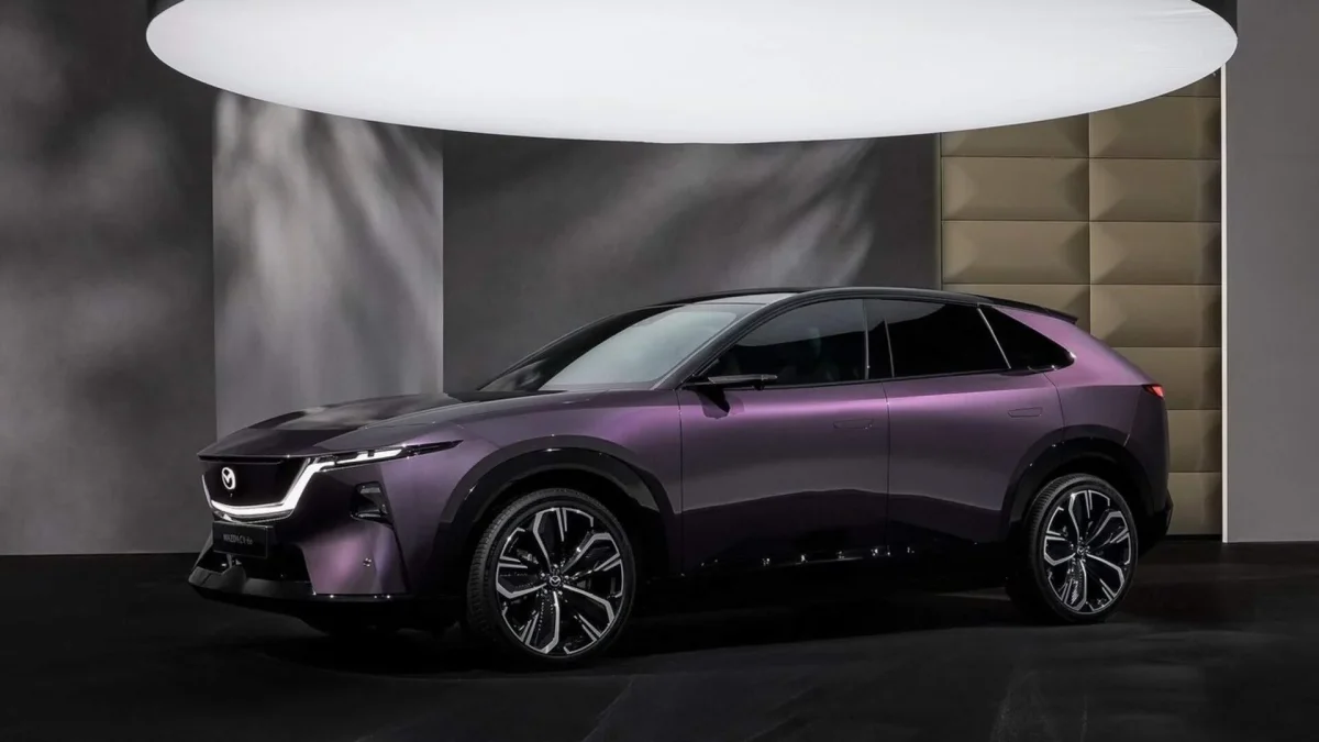 Mazda CX-6e : Découvrez le design du SUV électrique japonais - Mazda CX-6e