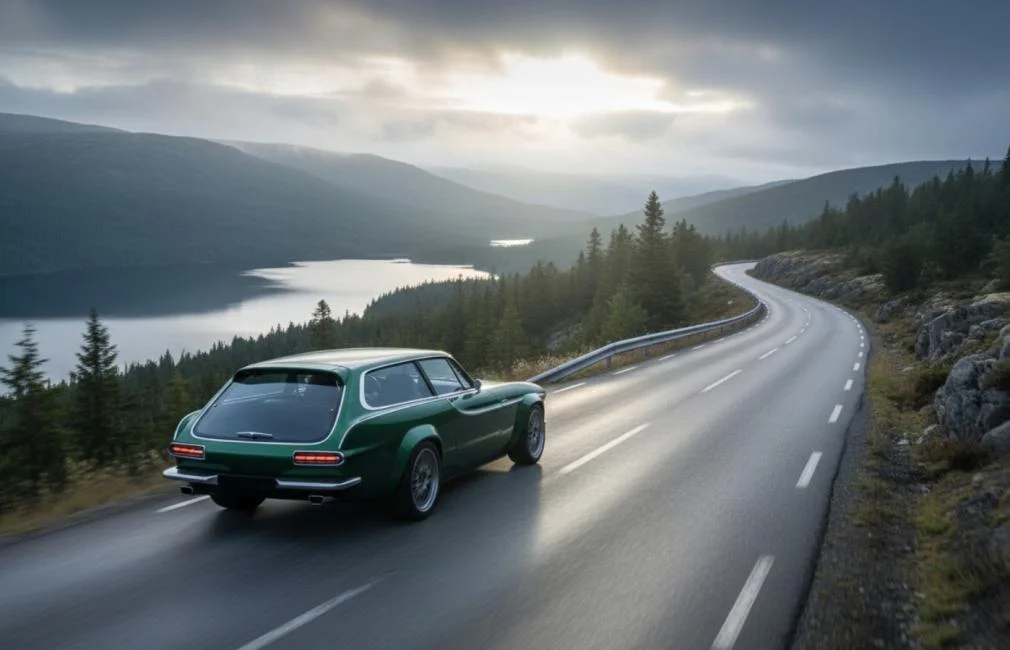 Découvrez l'Autoforma Norrsken, hommage moderne à la Volvo P1800 ES - Autoforma Norrsken