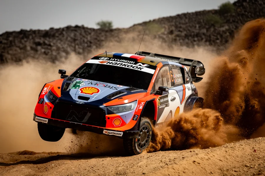 WRC : l'Arabie saoudite défend la 'loterie des pneus' - WRC