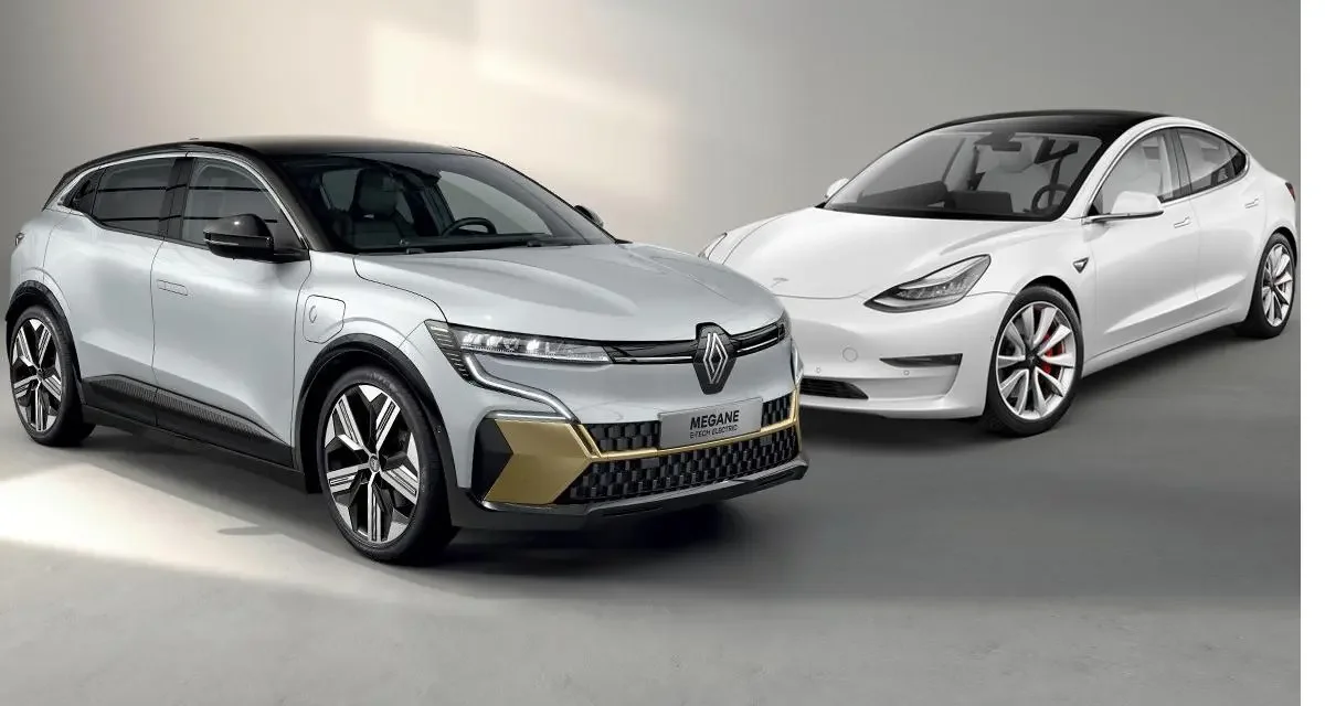 Renault Mégane E-Tech vs Tesla Model 3 : quelle choisir ? - Renault Mégane E-Tech